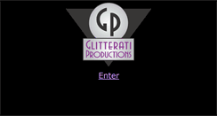 Desktop Screenshot of glitteratiproductions.com